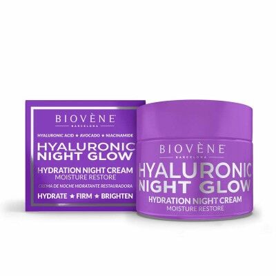 Crème de nuit Biovène Hyaluronic Night Glow 50 ml