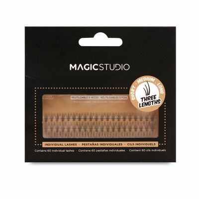 Set of false eyelashes Magic Studio Mink Individual 60 Units (60 Units)
