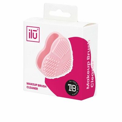 Make-up Brush Cleaner Ilū Brush Cleaner Heart Silicone (1 Unit)