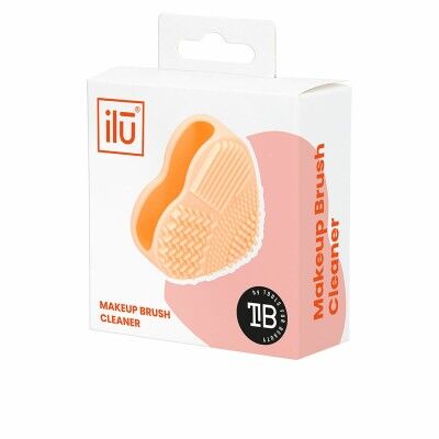 Make-up Brush Cleaner Ilū Brush Cleaner Heart Silicone (1 Unit)