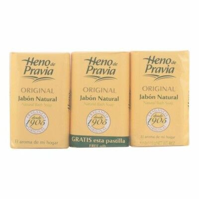 Hand Soap Original Heno De Pravia 8410225519638 (3 pcs) 115 g
