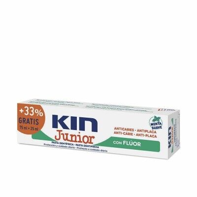 Toothpaste Kin Kin Junior Mint Anti-caries 25 ml (100 ml)