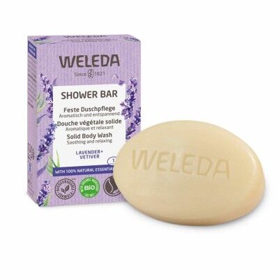 Stück Seife Weleda Shower Bar Lavendel 75 g