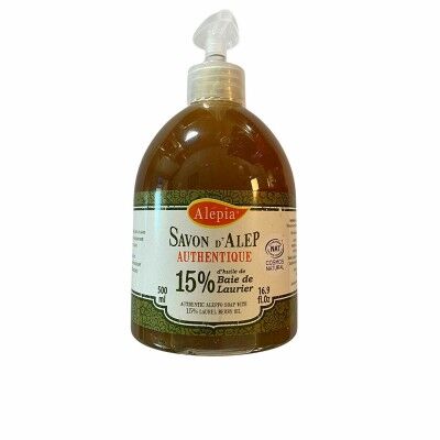 Liquid Soap Alepia Jabón De Alepo Dosage dispenser Laurel berry oil 500 ml