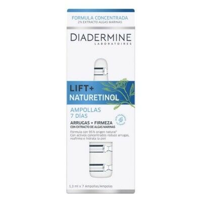 Tratamiento Antiarrugas Lift+ Naturetinol Diadermine 2644249 (7 x 1,3 ml)