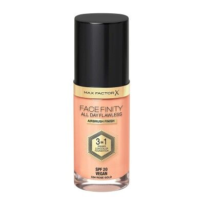 Base de Maquillage Crémeuse Max Factor Facefinity 3-en-1 Spf 20 Nº 64-rose gold 30 ml