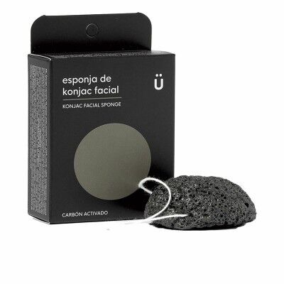 Face Sponge Naturbrush Konjac Active charcoal