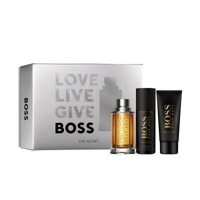 Men's Perfume Set Hugo Boss-boss The Scent The Scent 3 Pieces